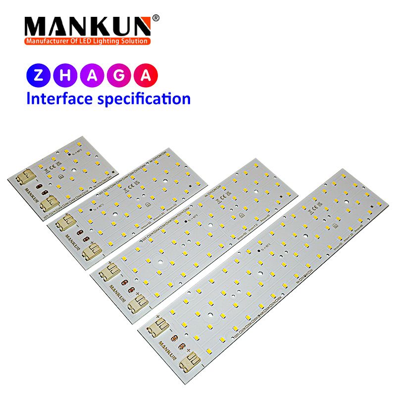 121.4x49.5mm pcb with SMD 2835 32LEDs 170LM/W for Outdoor Lighting modules 20805